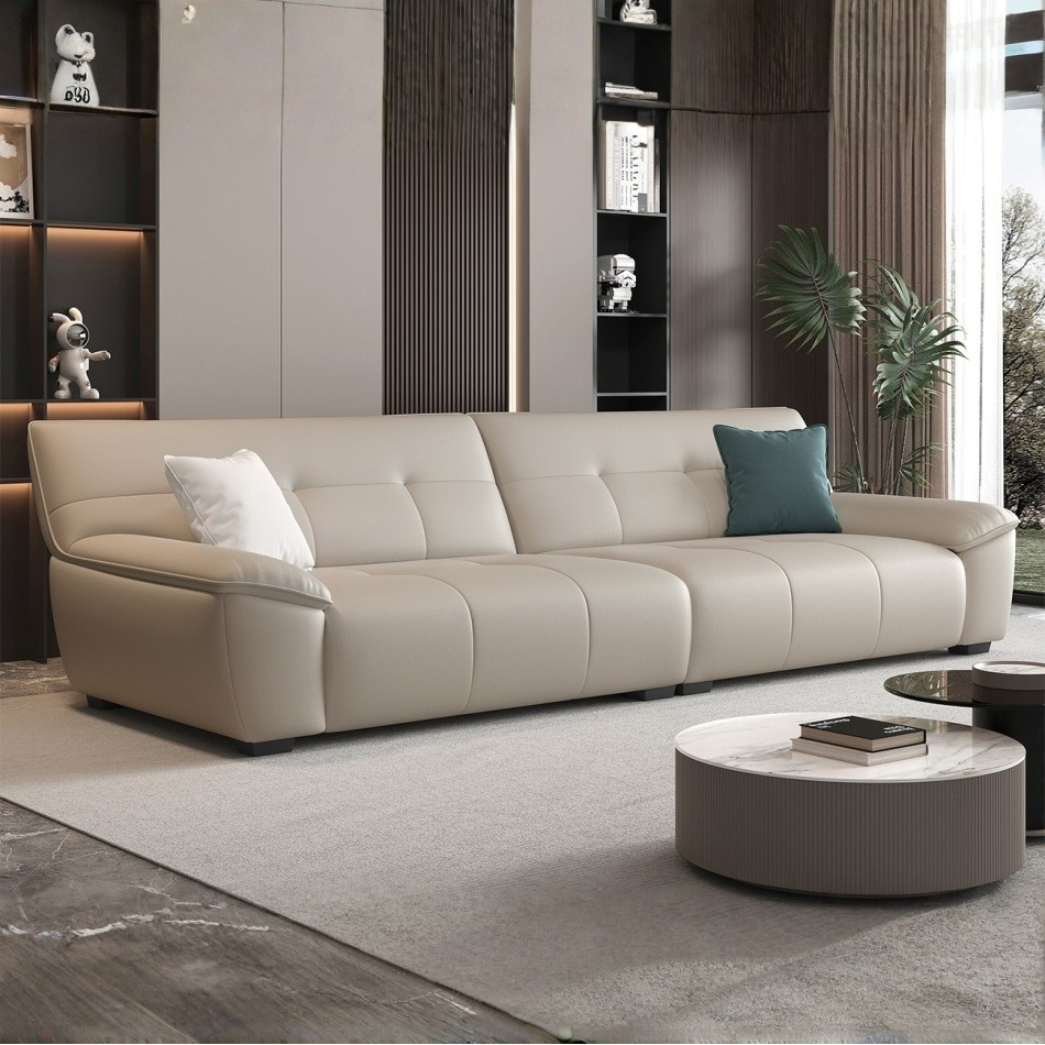 Costa Modular Sofa with Eco-Leather & Steel Spring Support