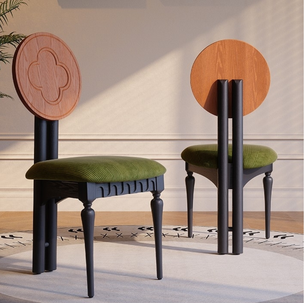 Boga Yimu Corduroy Dining Chair