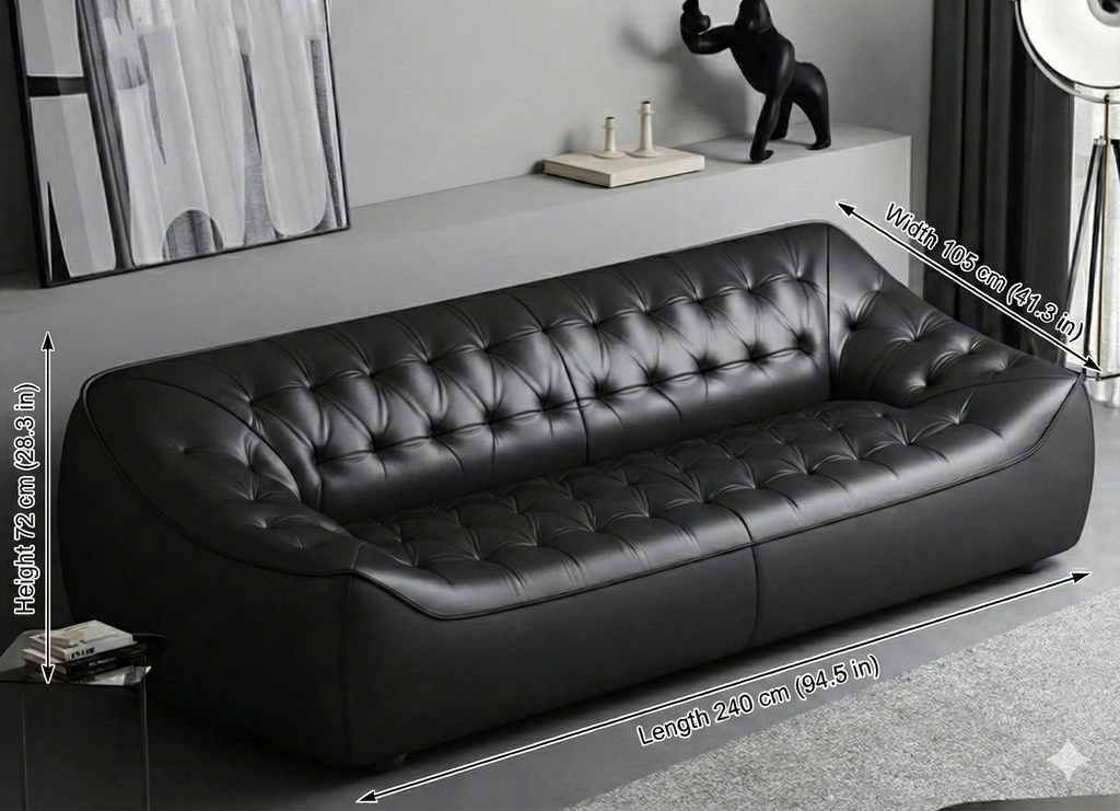 Obsidian Cloud Sofa